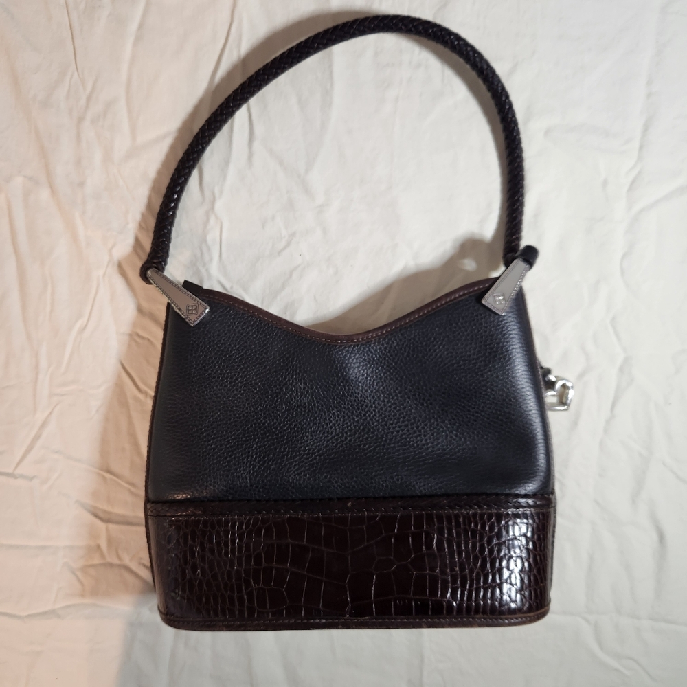 Vintage Brighton Black Pebble Leather Purse